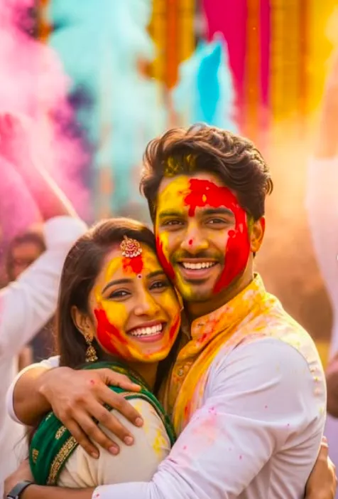 Golden Rang Embrace - Free AI Art Prompt