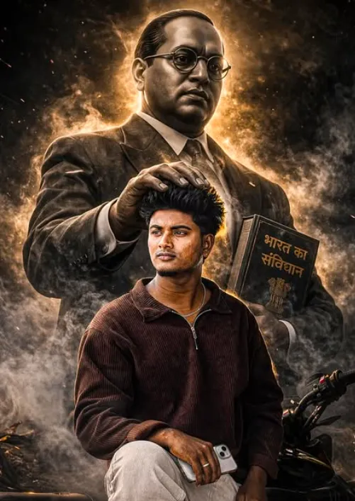 Guardian of Strength — B. R. Ambedkar Vision - Gemini & chatgpt Image AI Prompt
