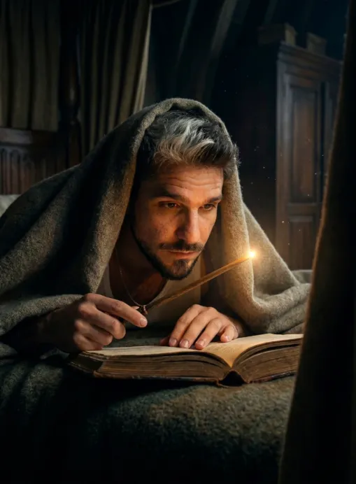 Midnight Lumos Secret - Gemini & chatgpt Image AI Prompt