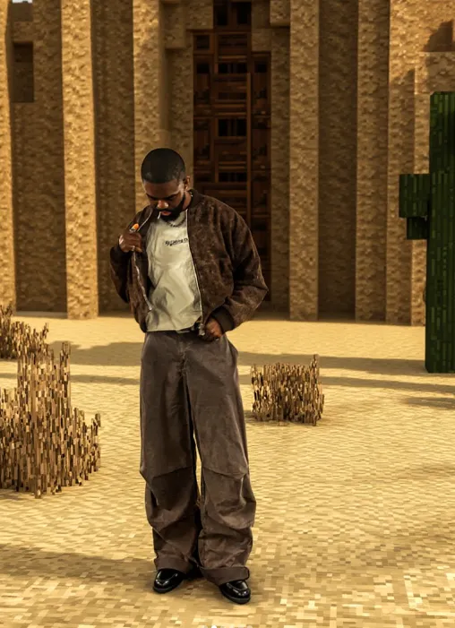 Pixel Reality Clash - Free AI Art Prompt