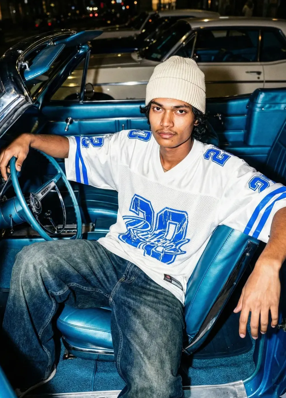 Pose In Super Car - Free AI Art Prompt