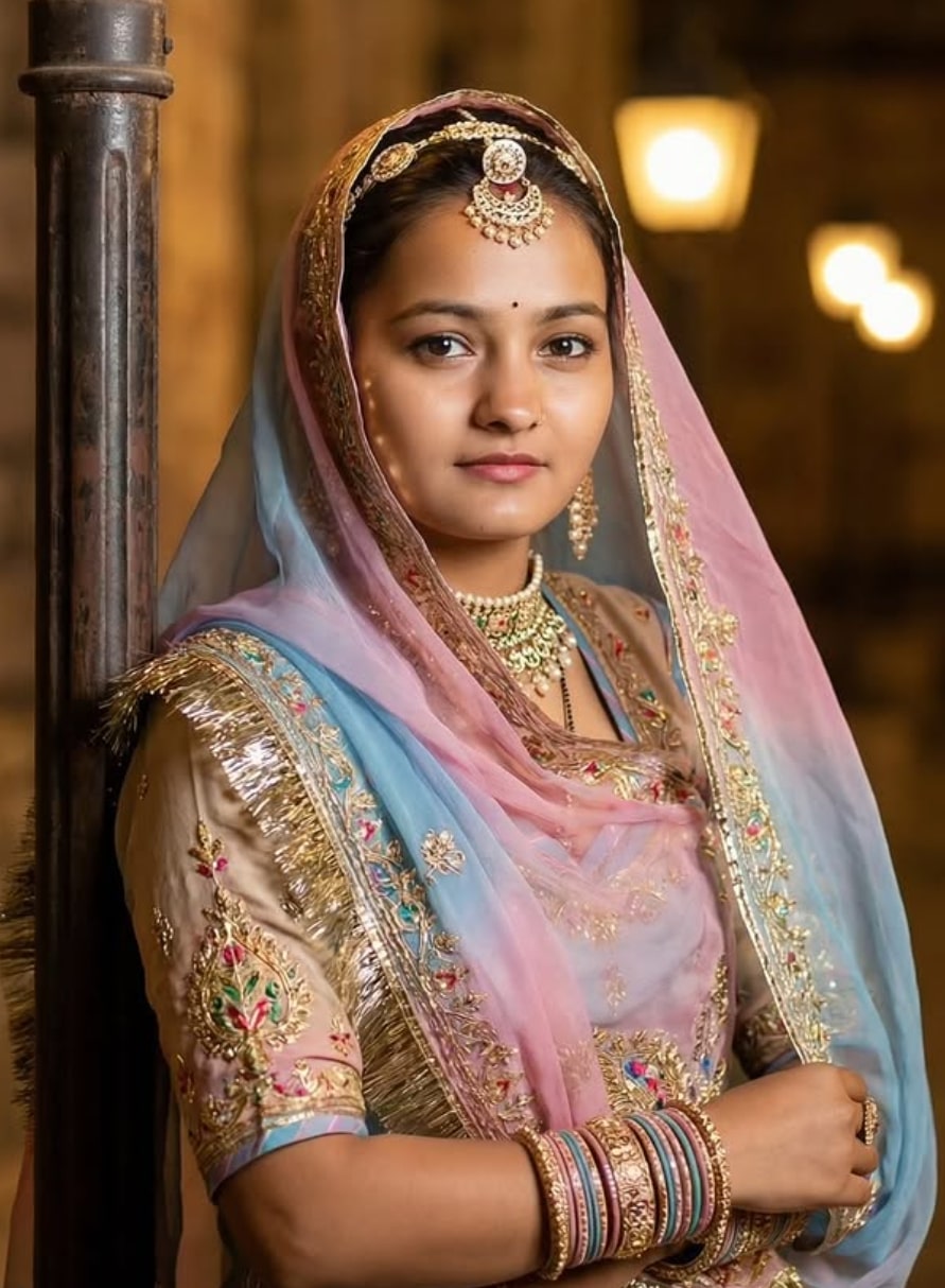 Rajasthani Rajputi Bride - AI Prompt