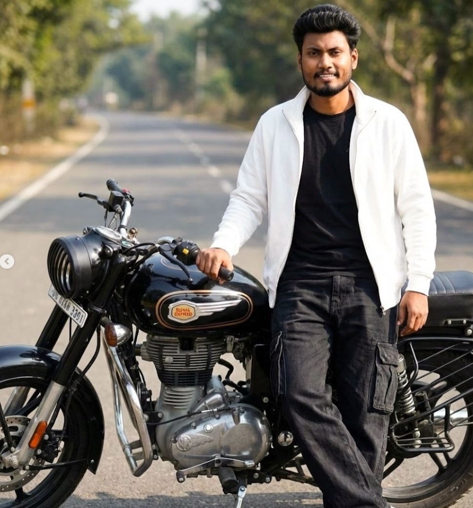 Royal Enfield Portrait - AI Prompt