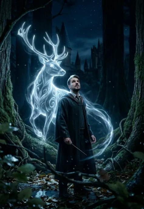 Silver Patronus Awakening - Gemini & chatgpt Image AI Prompt