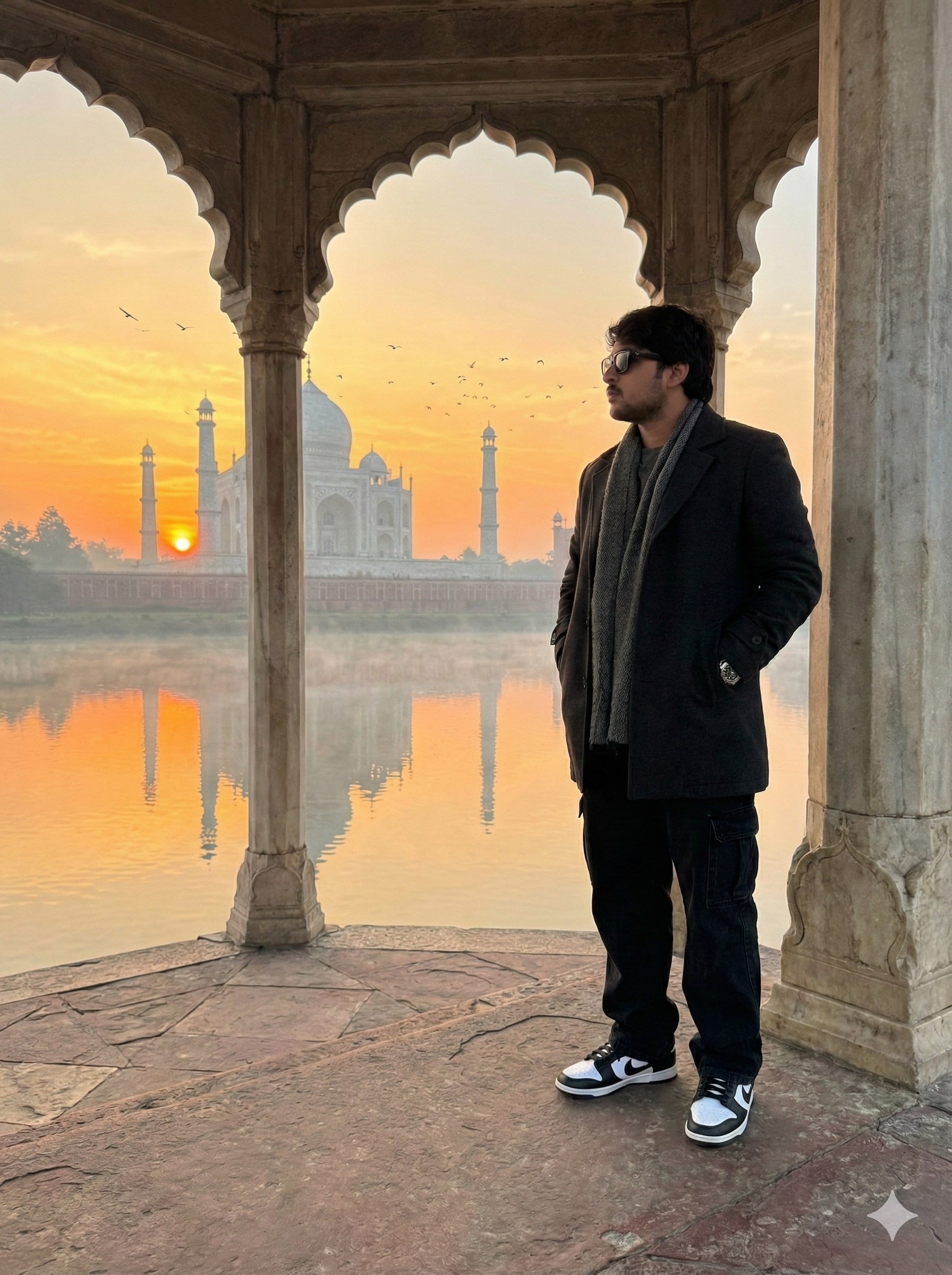 Tazmahal Back View - AI Prompt