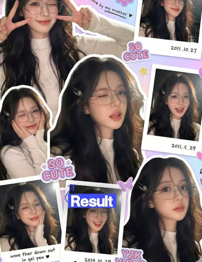 Y2K Scrapbook Collage Poster - Free AI Art Prompt